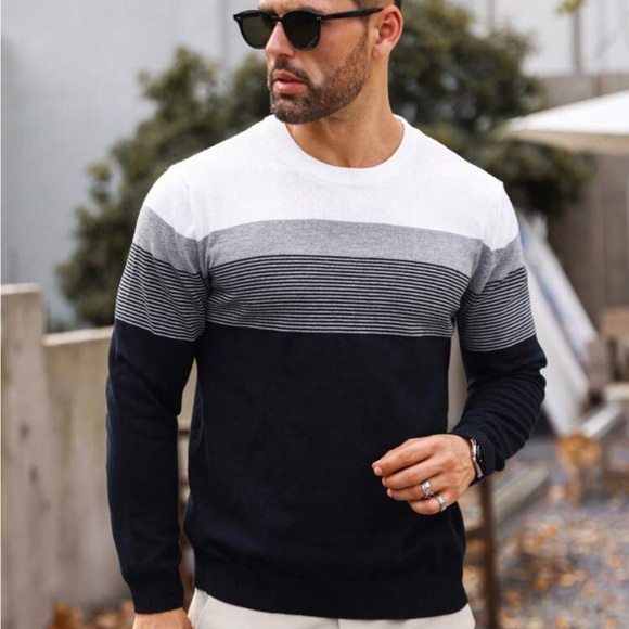 Colorblock Sweater ⌚️ - Picture 3 of 4